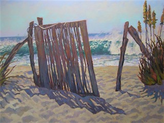 Wave and Gate 30x40 sold