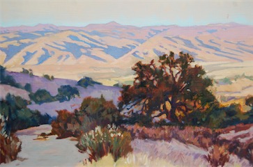 View of Salinas Valley 12x18 sold