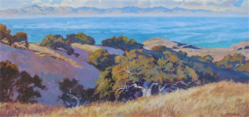 Santa Cruz Island 13x27 sold