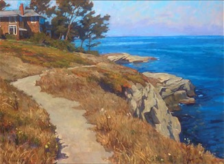 CLIFF PATH30X40 sold