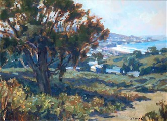 LA JOLLA VIEW 12X16 sold