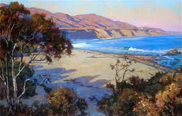 LEO CARRILLO BEACH 24X36 sold