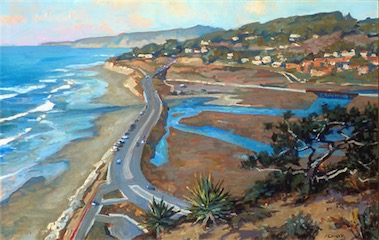 PENASQUITOS LAGOON DEL MAR20X30 sold