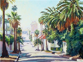 Whitley Avenue, Hollywood 36x48 sold